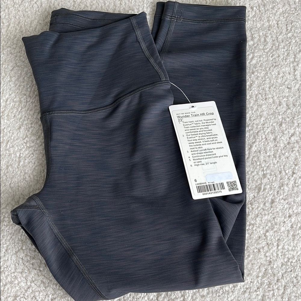 Lululemon Dark Gray Athletic Leggings